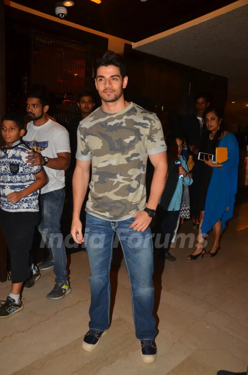 Sooraj Pancholi at Special Screening of Film 'A Flying Jatt'