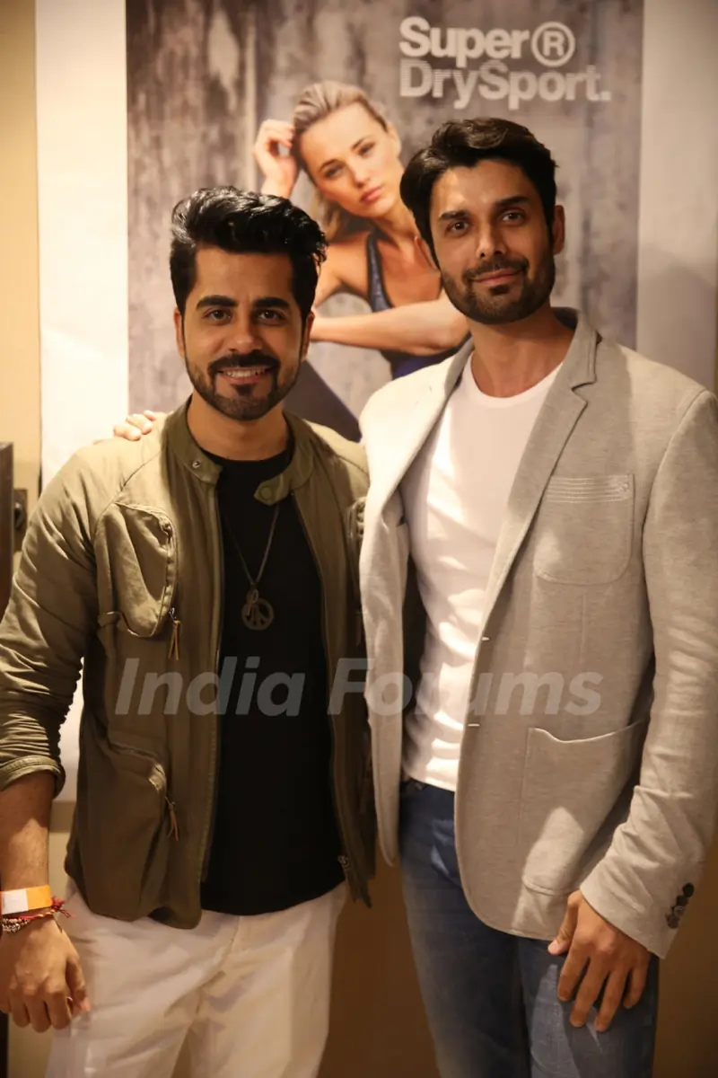 Amit Gaur and Gunjan Utreja at Launch of Superdry's AW'16 Sport Collection