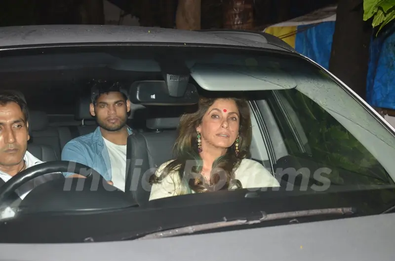 Dimple Kapadia Joins Succes Bash of 'Rustom'