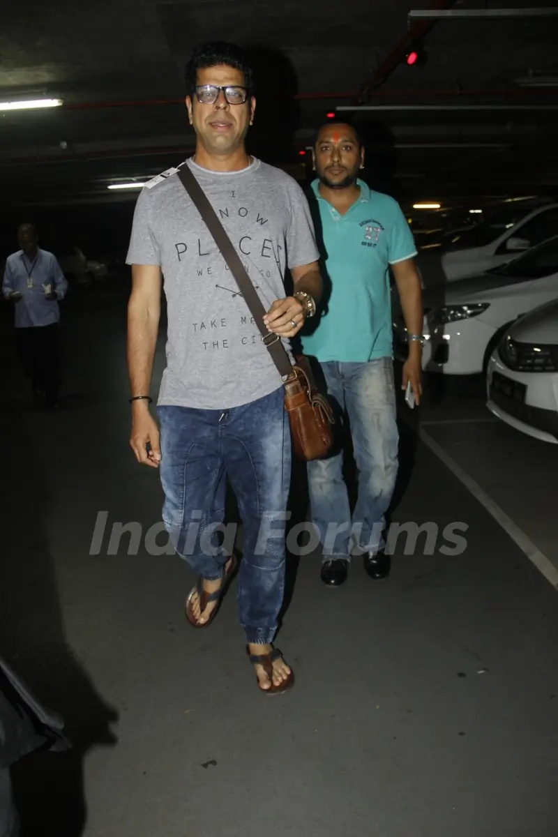 Airport Snaps: Murli Sharma!