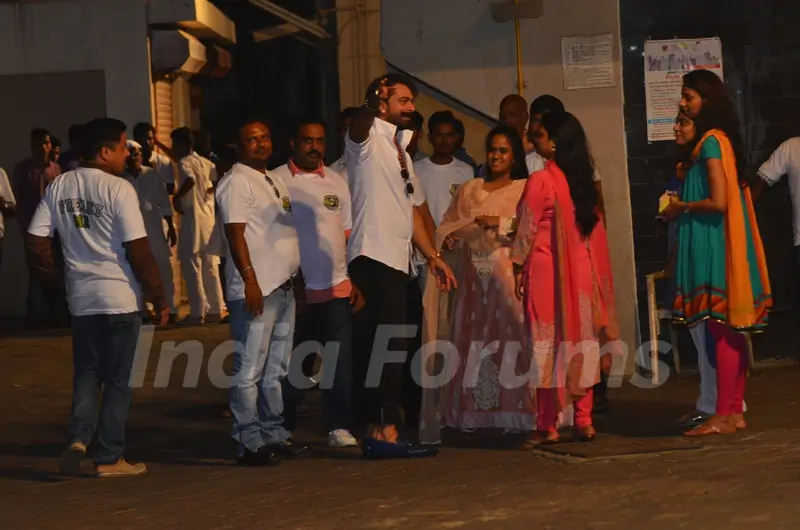 Jas Arora at Ganesh Visarjan 2016