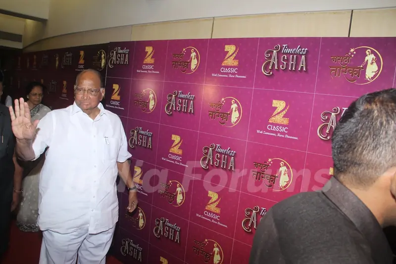 Sharad Pawar at Birthday Bash of Asha Bhosle