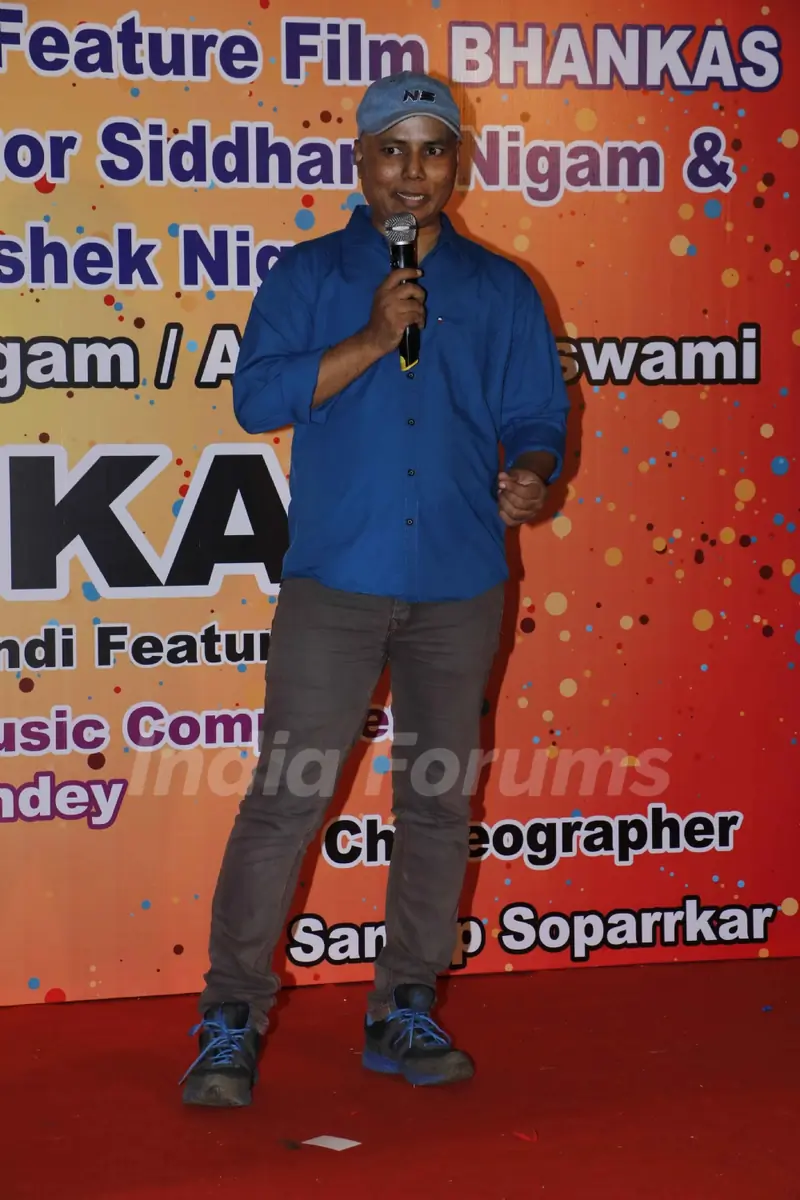 Anmol Pandey at Birthday bash of Siddharth Nigam and announcement of film 'BHANKAS'