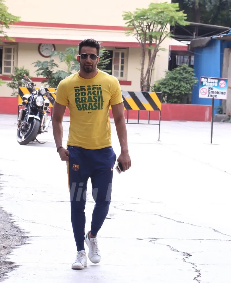 Upen Patel Snapped Post Leaving the Gym