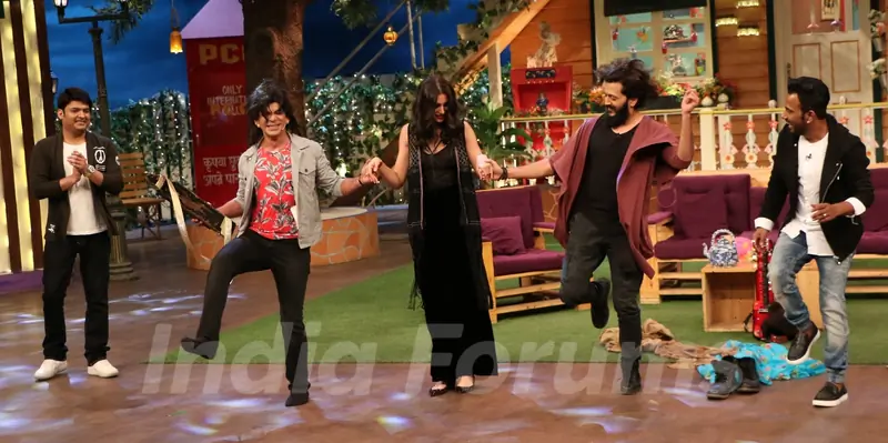 Celebs at Promotion of 'Banjo' on Sets of The Kapil Sharma Show