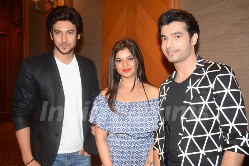 Shivin Narang, Sneha Wagh and Ssharad Malhotra at Trailer and Music launch of film 'Ek Tera saath'