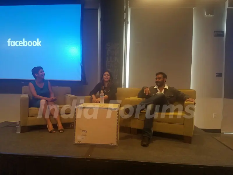 Ajay and Kajol visit Facebook and Google headquarters in California