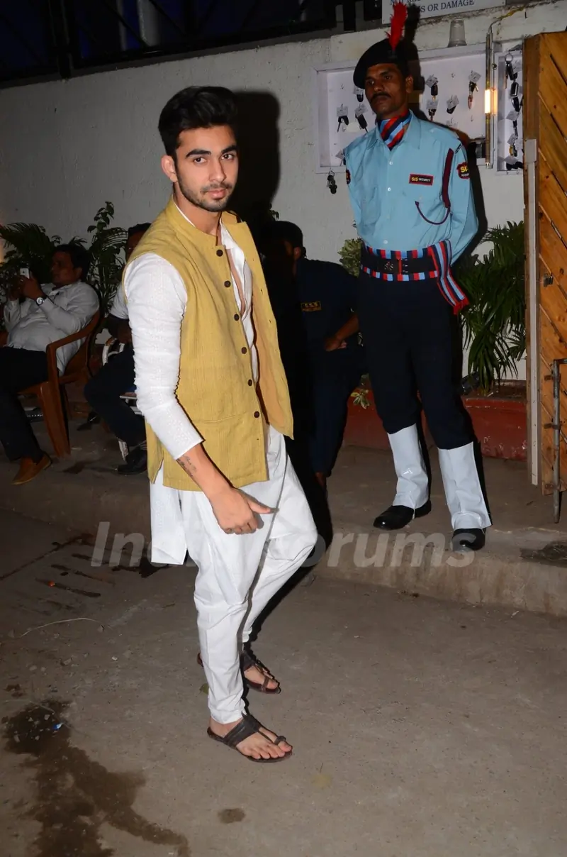 Abhishek Verma at Kishwer Merchant and Suyyash Rai's Sangeet Ceremony