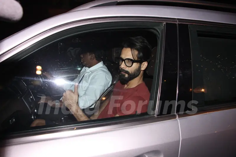 Shahid Kapoor Snapped