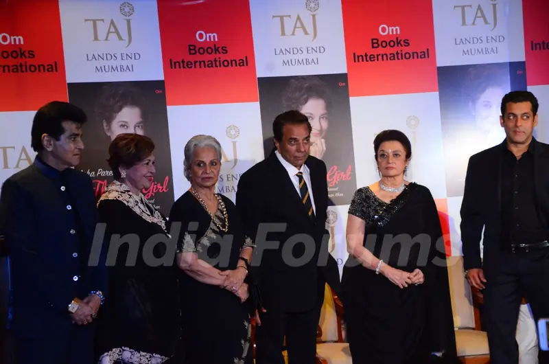 Salman Khan at Khalid Mohamed's book launch on Asha Parikh!
