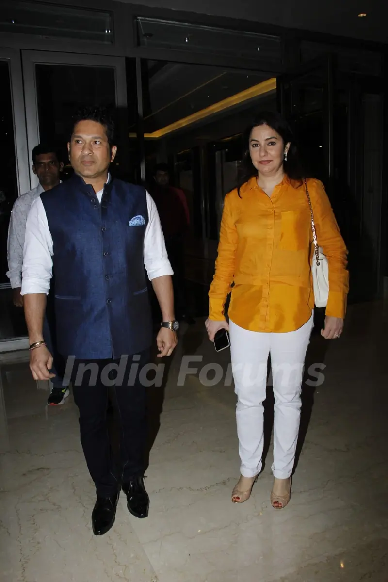 Sachin Tendulkar at the Launch of Sachin Anthem of fim 'Sachin: A Billion Dreams'