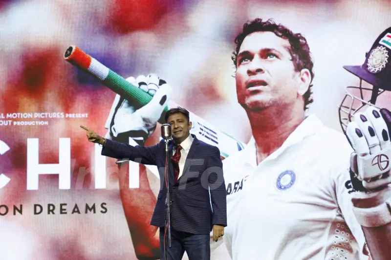 Sukhwinder Singh at the launch of Sachin Anthem of film 'Sachin: A Billion Dreams'