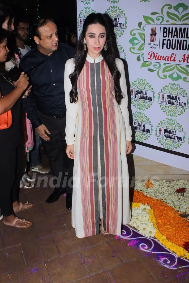 Karisma Kapoor's simple attire for the event
