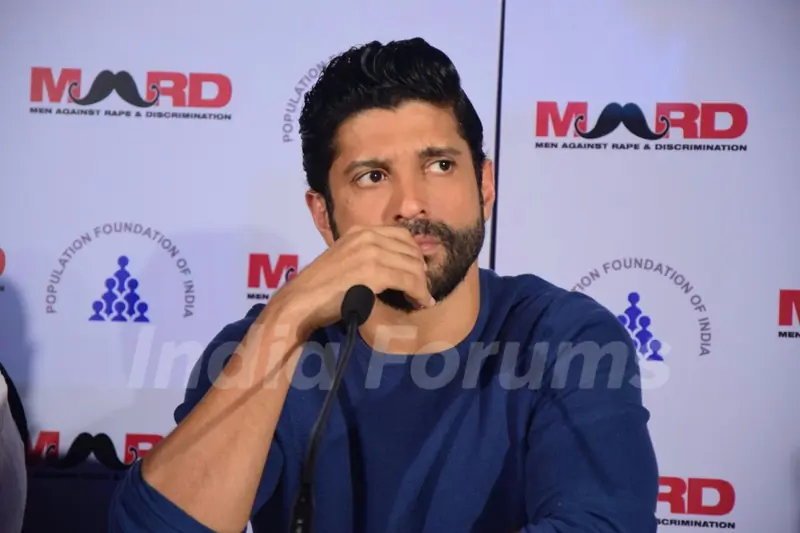 Farhan was into deep thoughts at the event