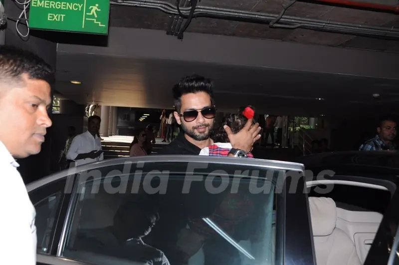 Shahid with Misha