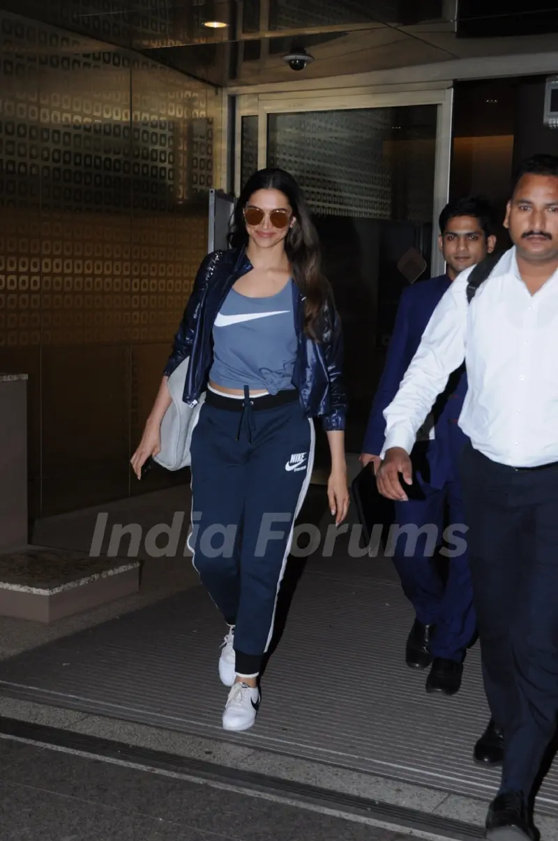 Yay! Deepika is smiling