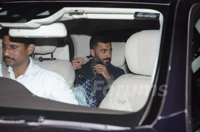 Anand Ahuja in the car