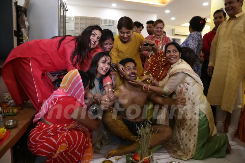 Saurabh Pandey Haldi Ceremony