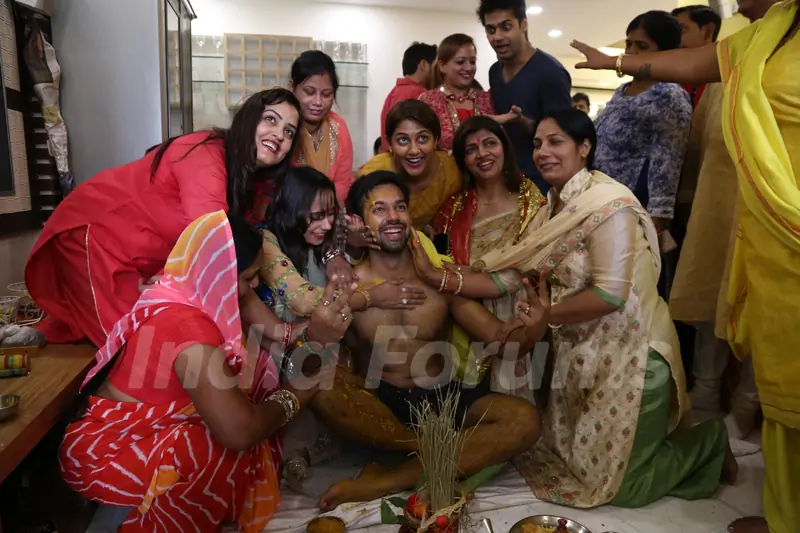 Saurabh Pandey Haldi Ceremony