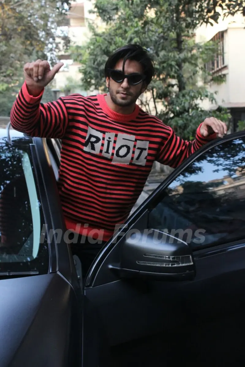 Ranbir Singh snapped!!