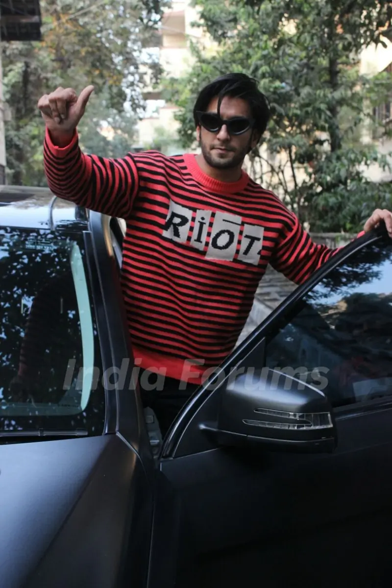 Ranbir Singh snapped!!