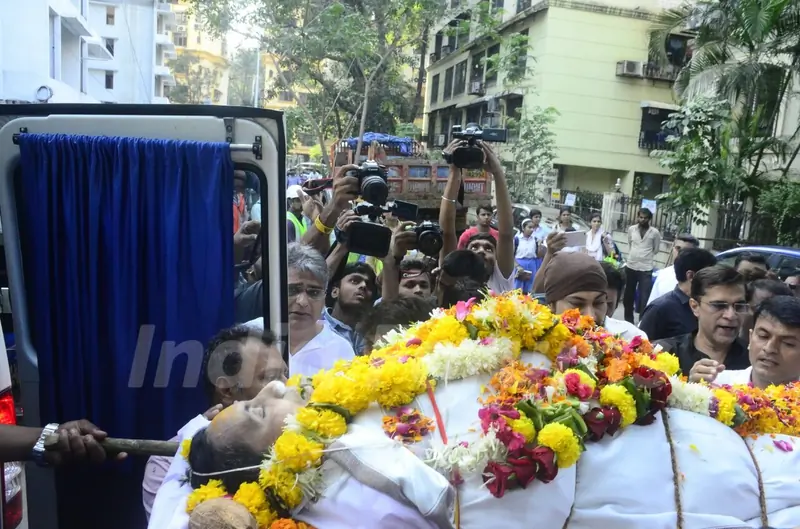 Neeraj Vora's Funeral
