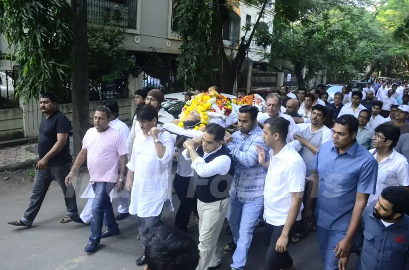 Neeraj Vora's Funeral