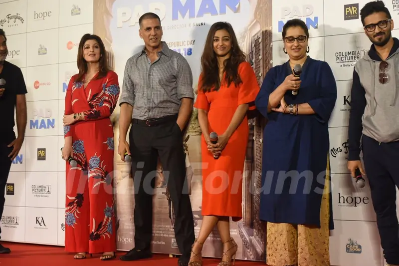 Team Padman at it's first song launch