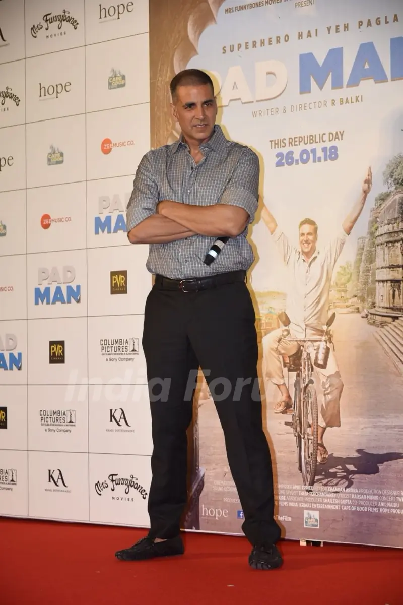 Team Padman at it's first song launch