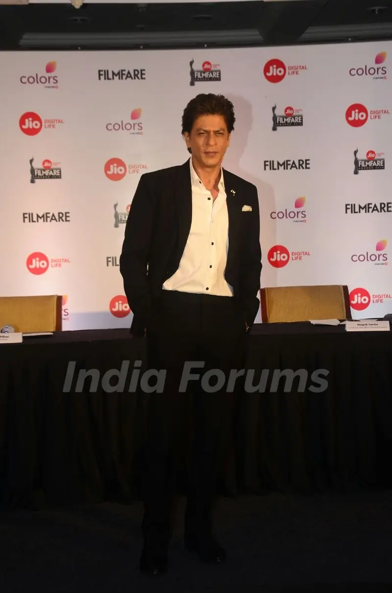 Shah Rukh Khan at Filmfare Press Meet