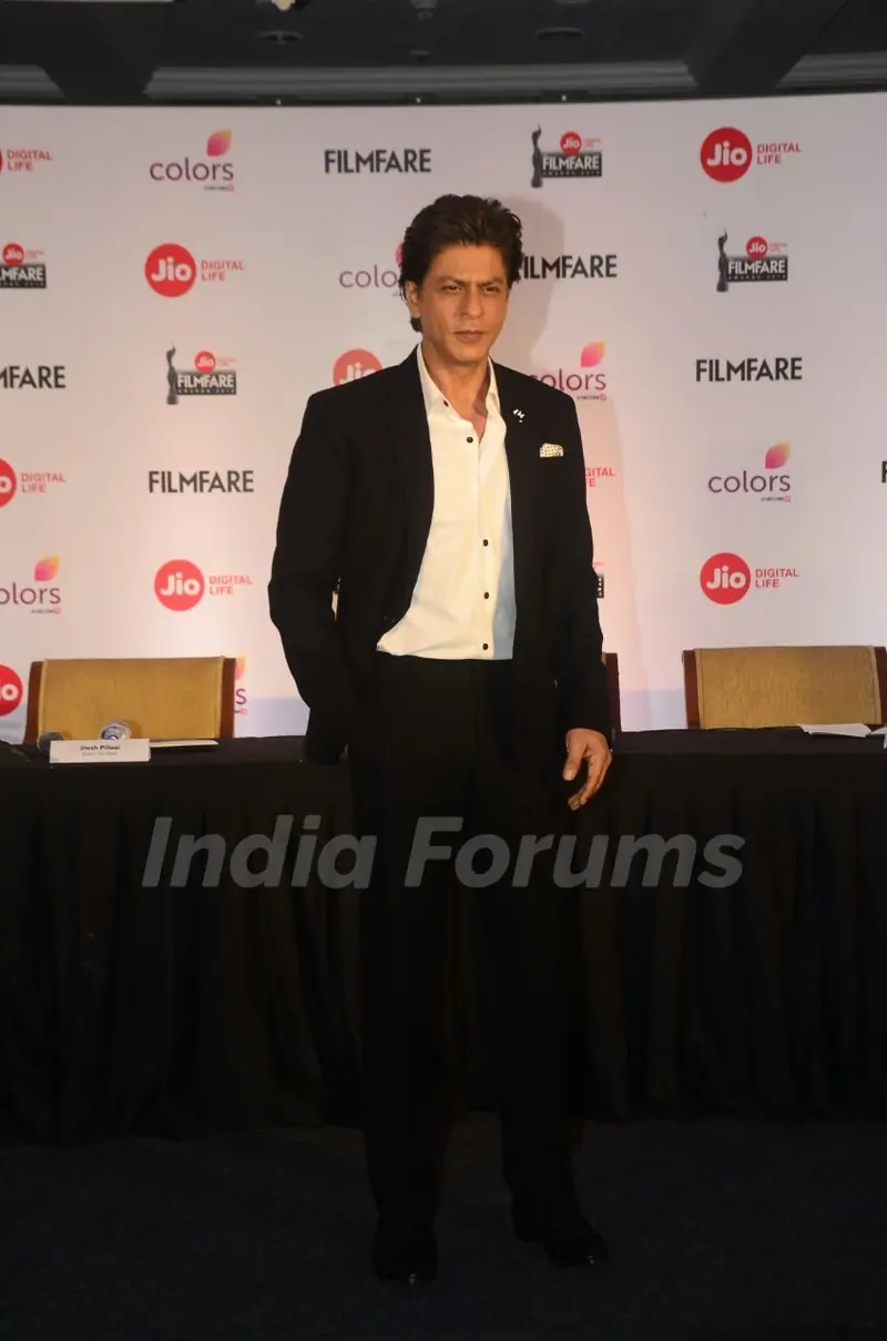 Shah Rukh Khan at Filmfare Press Meet