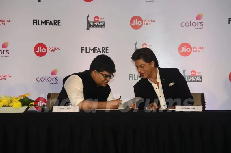 Shah Rukh Khan at Filmfare Press Meet