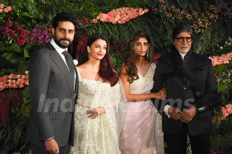 Bachchan's, SRK, Ranbir, Varun, Katrina and others at the Reception