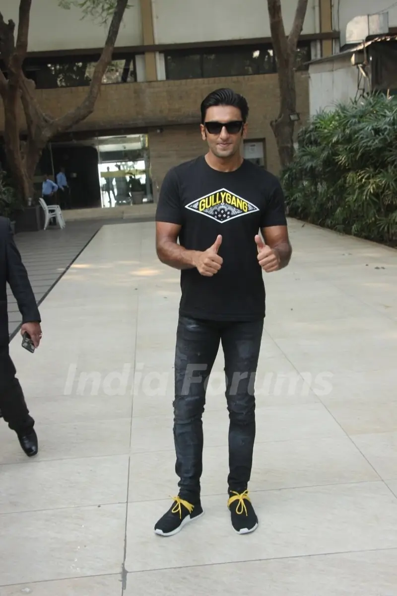 Ranveer Singh's iconic pose