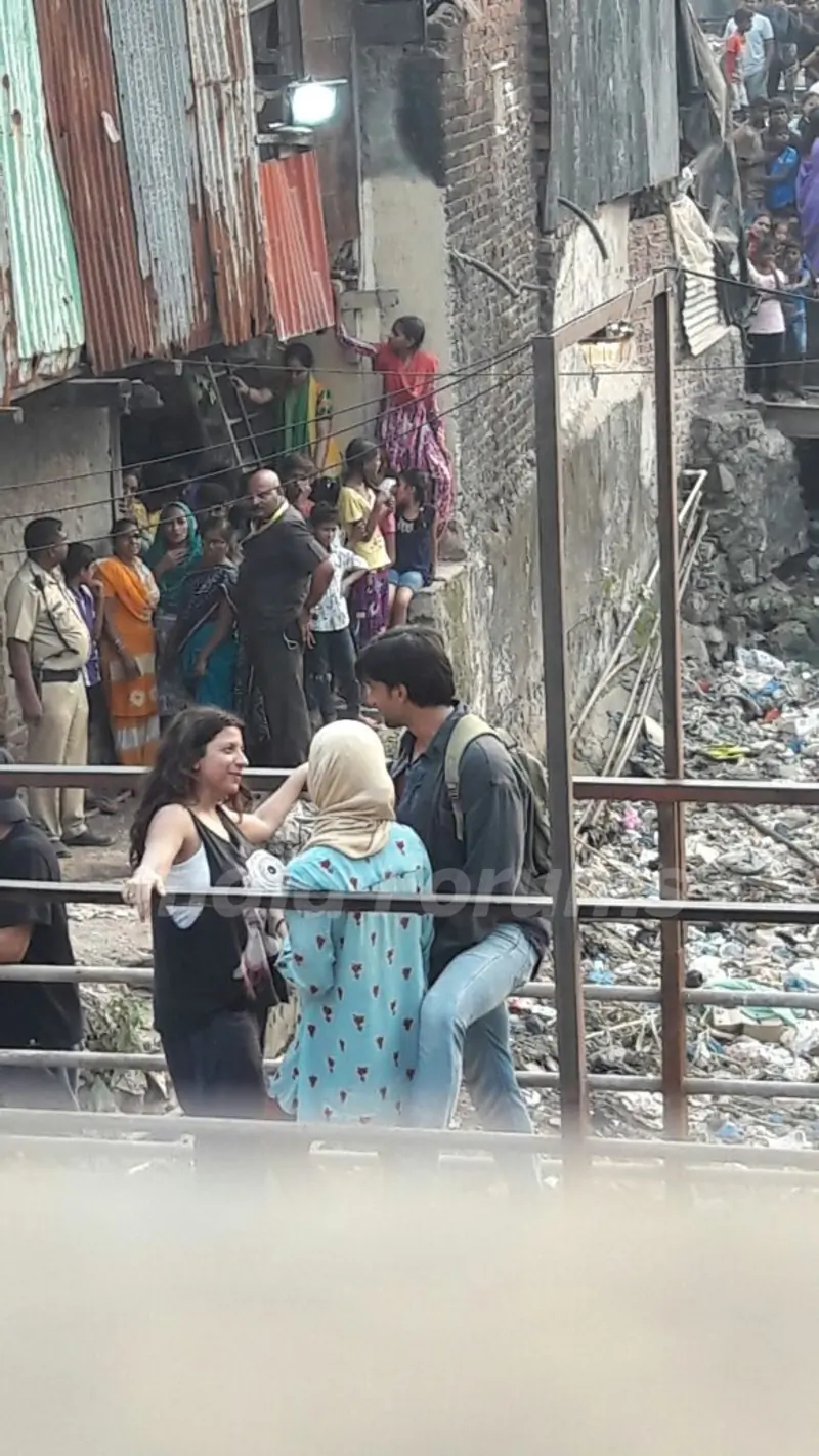 Ranveer Singh - Alia Bhatt shoot for Gully Boy