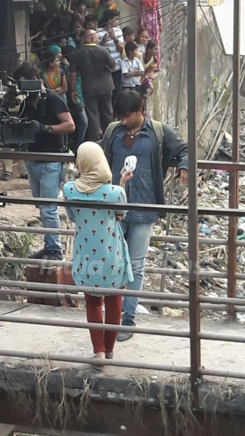 Ranveer Singh - Alia Bhatt shoot for Gully Boy