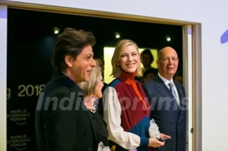 Unseen images of Shah Rukh Khan from Davos