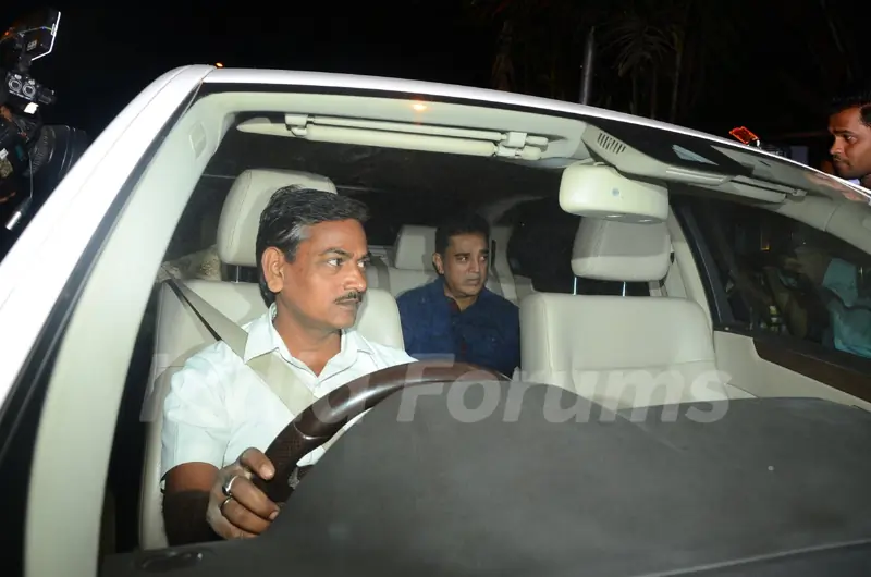 Kamal Hassan at Anil's residence