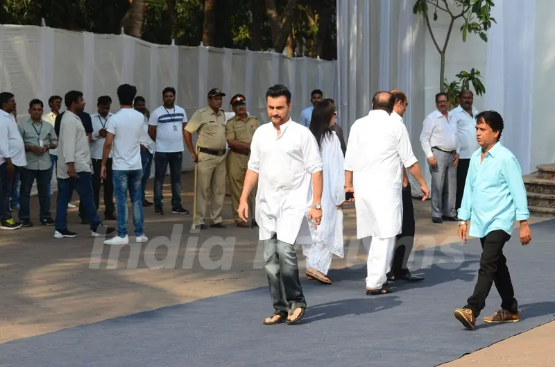 Brother-in-law Sanjay Kapoor at the Venue