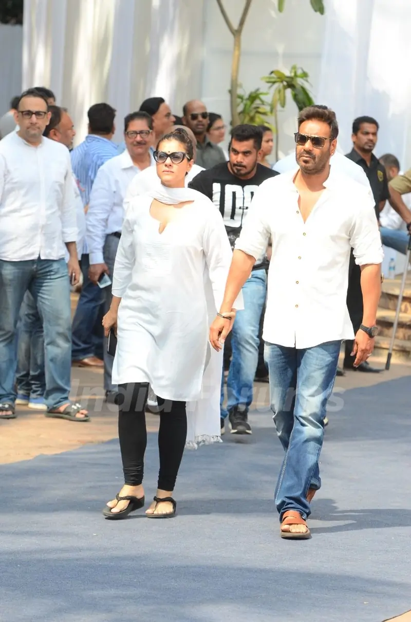 Kajol with husband Ajay Devgn