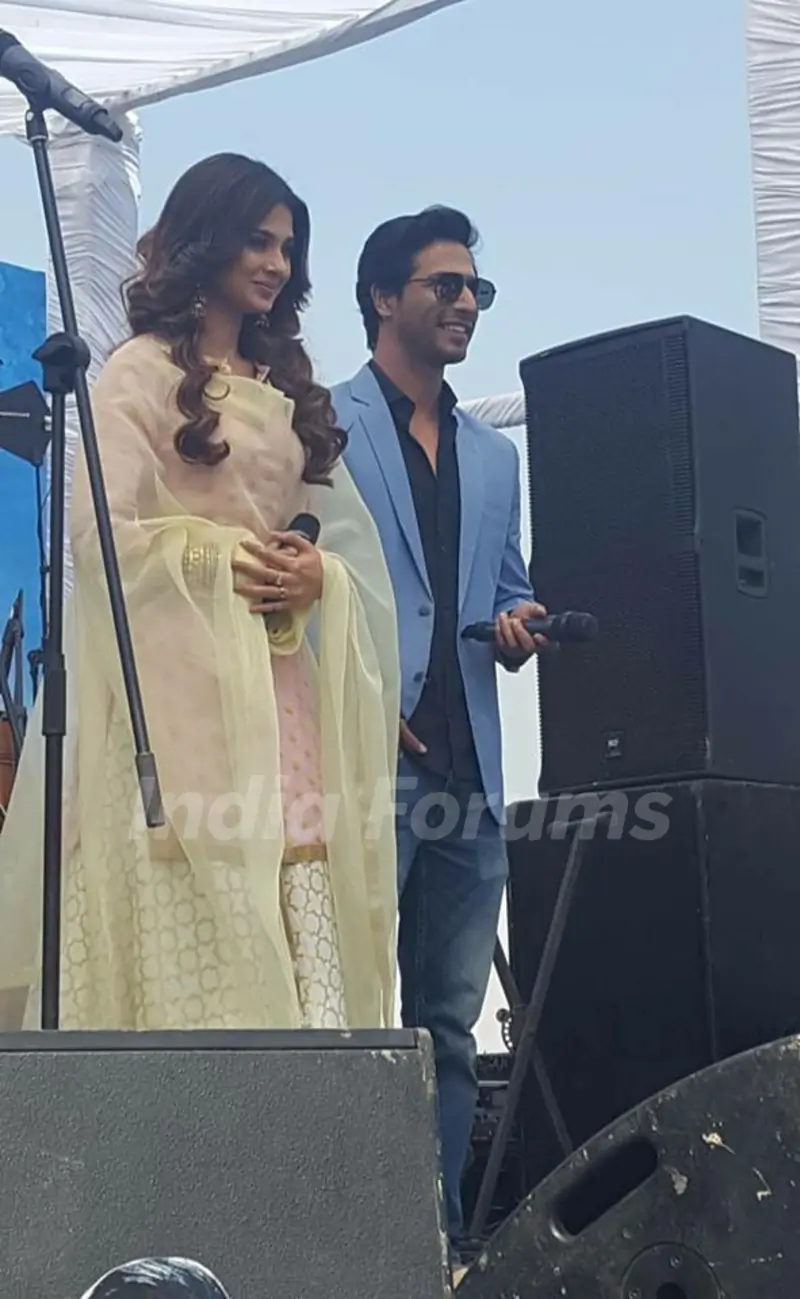 Jennifer Winget and Sehban Azim