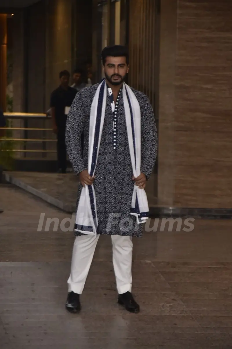 Arjun Kapoor at Sonam Kapoor and Anand Ahuja Sangeet ceremony
