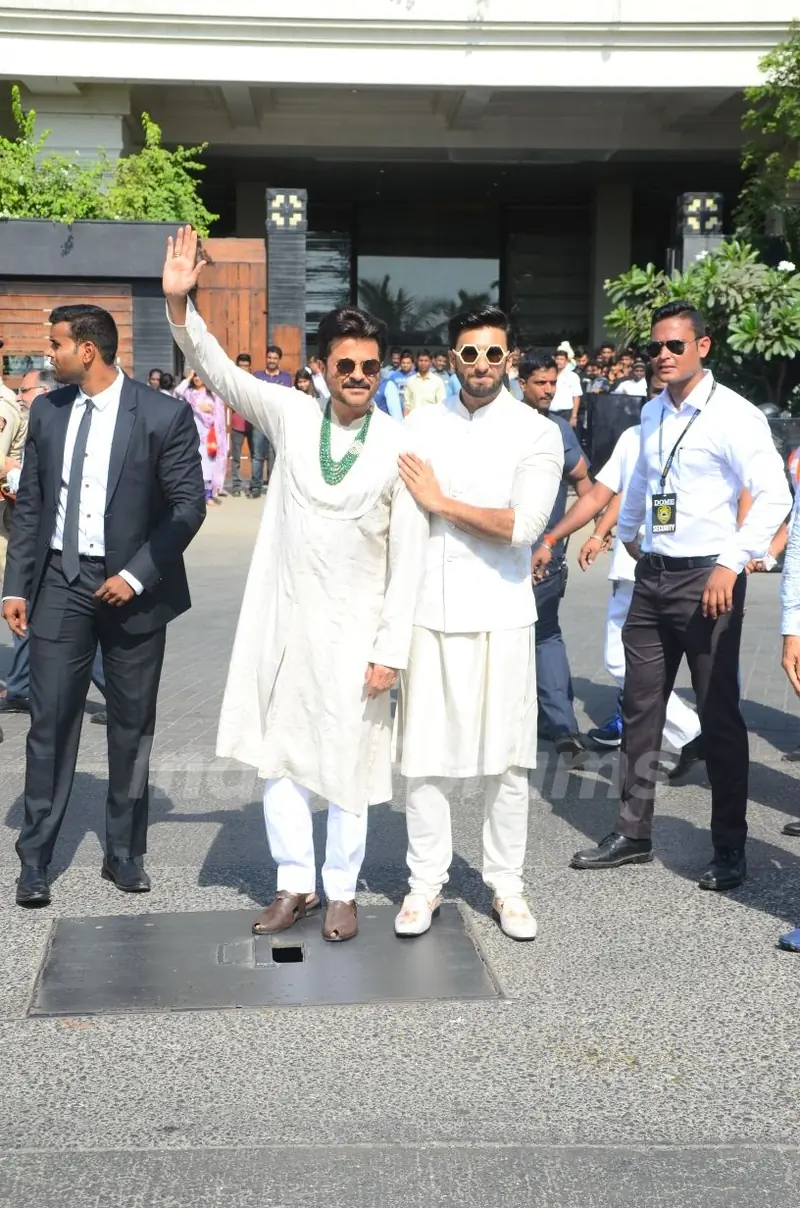 Celebrities at Sonam Kapoor and Anand Ahuja Wedding
