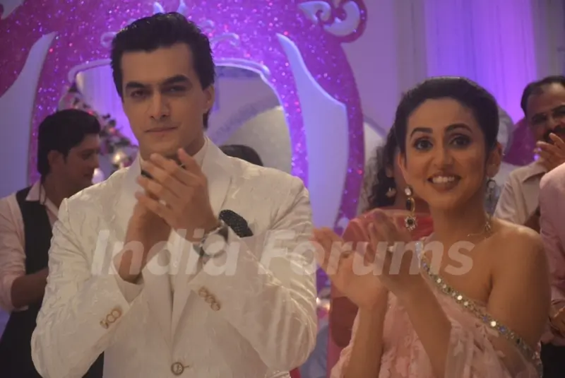 Mansi and Anmol Sangeet Function in Yeh Rishta Kya Kehlata Hai