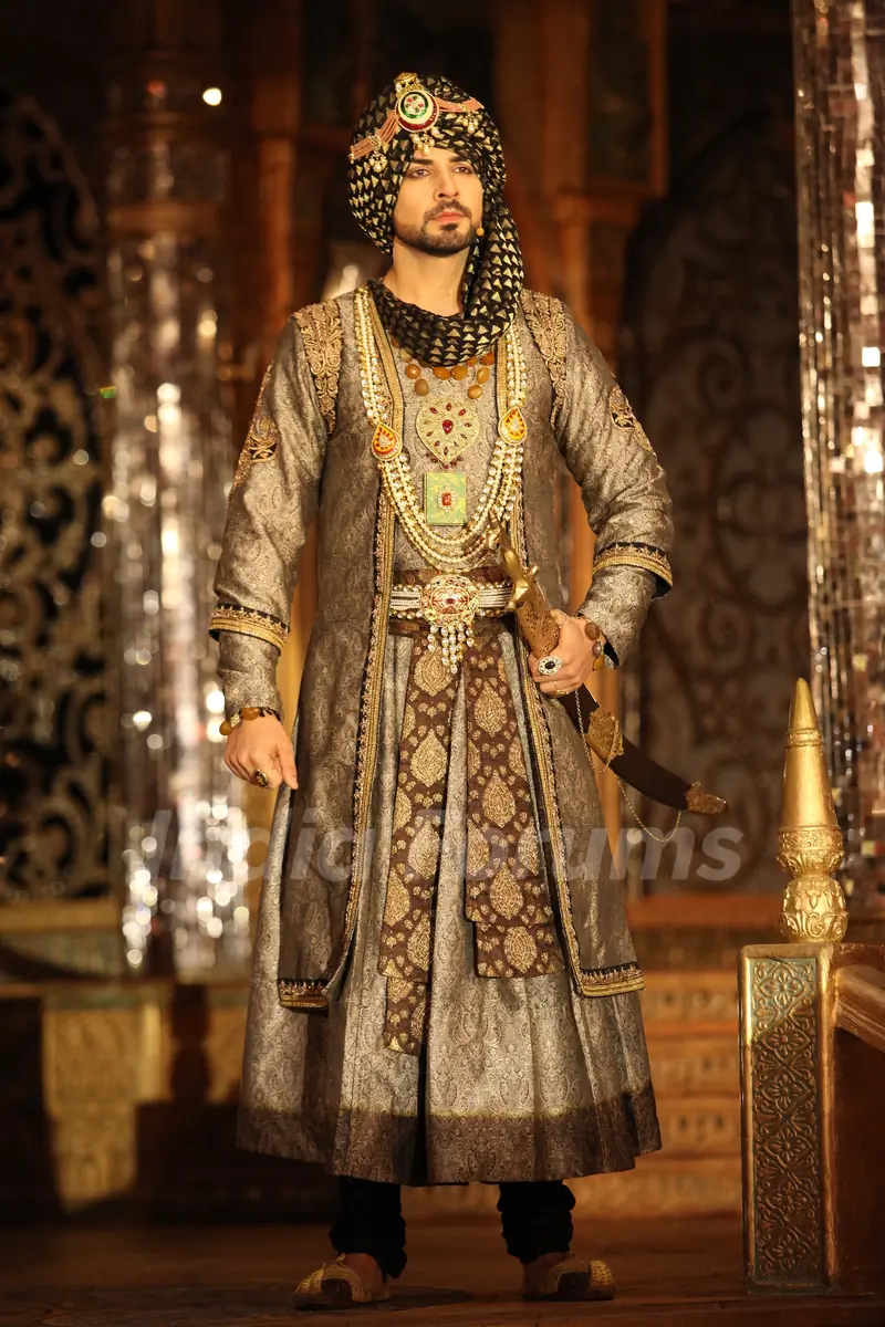 Piyush Sahdev as Abu Fazl at the launch of COLORS' Dastaan-E-Mohobbat Salim Anarkali