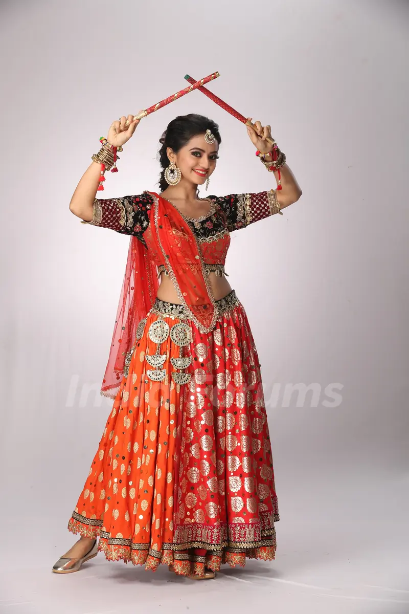 Helly Shah at Star Plus Dandiya Nights