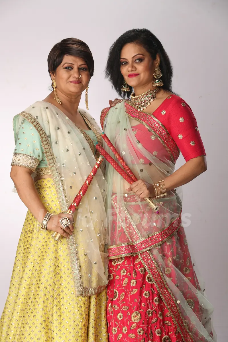 Preeti-Pinky at Star Plus Dandiya Nights