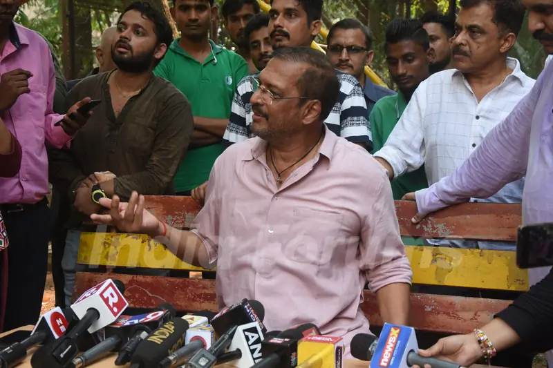Nana Patekar and Vinita Nanda's press conference