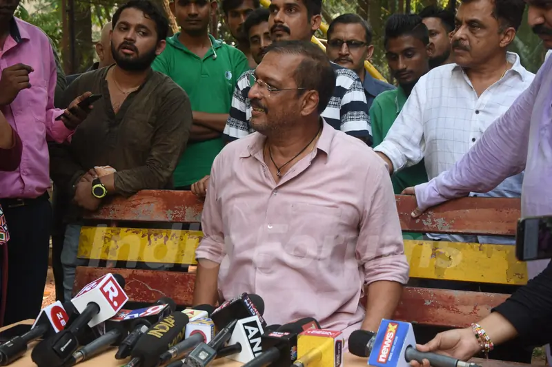 Nana Patekar and Vinita Nanda's press conference