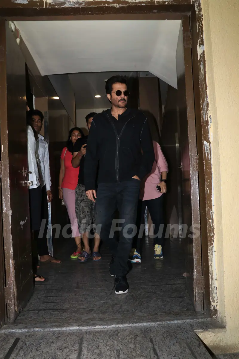 Anil Kapoor snapped in Juhu